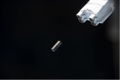 Fig. 10: TuPOD deployed. Image courtesy of JAXA / NASA.